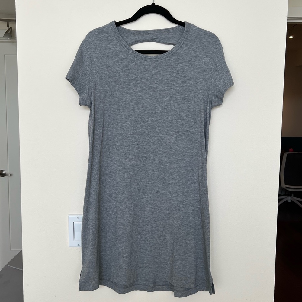 Lululemon gray T shirt dress